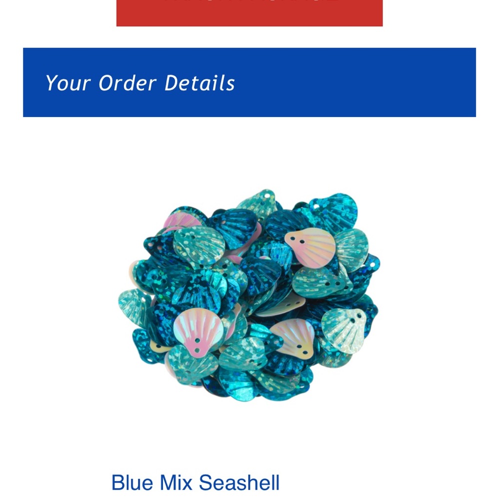 Seashell confetti - Picture 2 of 2
